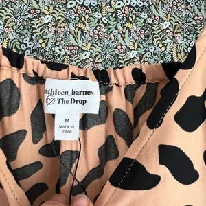 Cheetah print slip dress